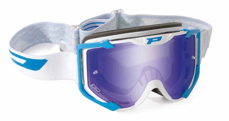 PROGRIP MENACE gogle Niebieskie/Turkusowe 2 szyby gratis anty