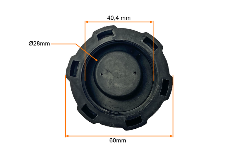 Korek wlewu zbiornika paliwa quad atv 110 150cc 60/40,4mm