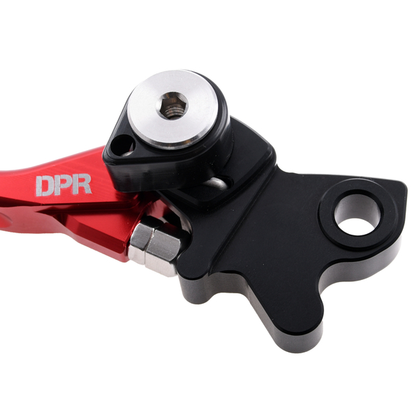 Dźwignia hamulca tarczowego czerwona aluminiowa Simson DPR Performance
