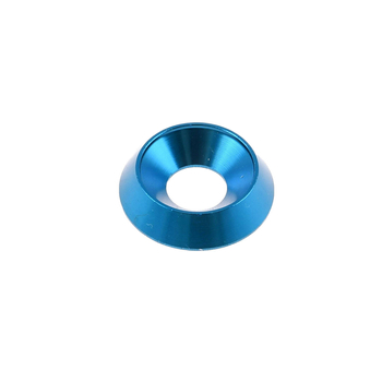 Ozdobna podkładka anodowana M8 jasnoniebieska Racing Force