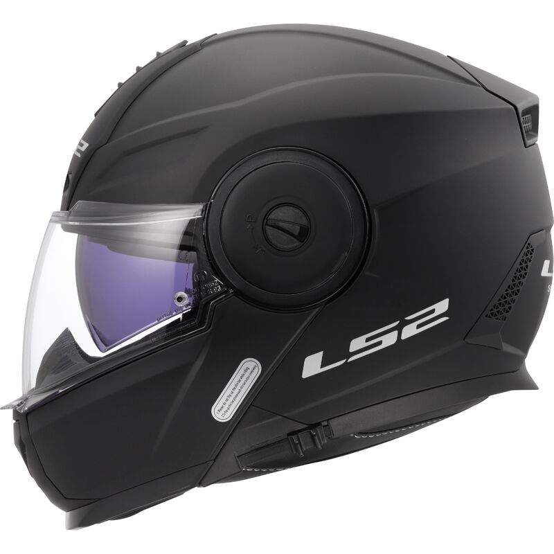 Kask szczękowy LS2 FF902 Scope II Solid Matt Black homologacja ECE 22.06