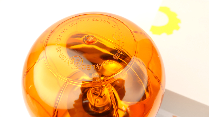 Lampa Błyskowa Kogut R65 R10 Elastyczny Trzpień