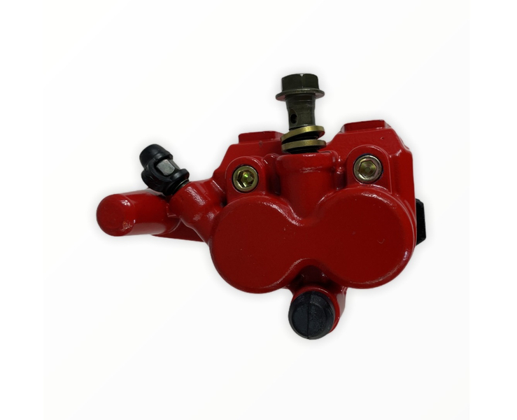 Zacisk hamulca przedniego duży czerwony pitbike MRF 120 140 RC SM TTR 160 SM-R