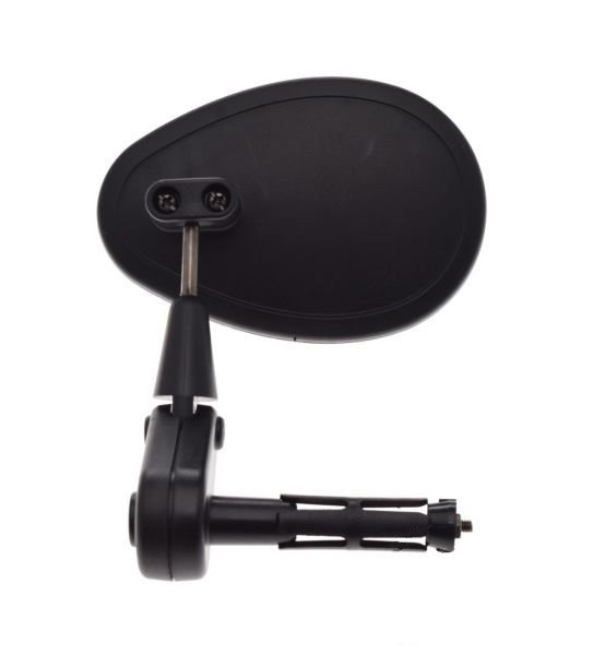 Lusterko rowerowe w kierownicę obrotowe czarne