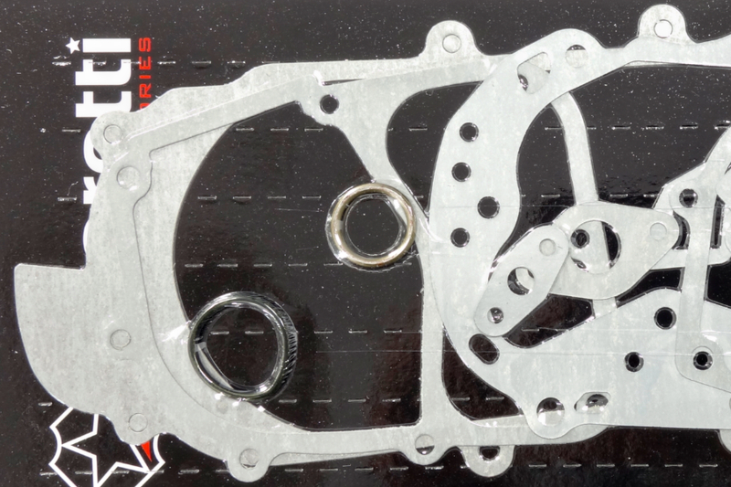 Uszczelki silnika komplet skuter GY6 4T 50 430mm Romet Junak Barton Ferro