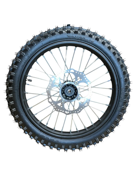 Koła 17/14 przód tył komplet pitbike MRF 140 RC RC-Z Kayo TT Pitgang RXF