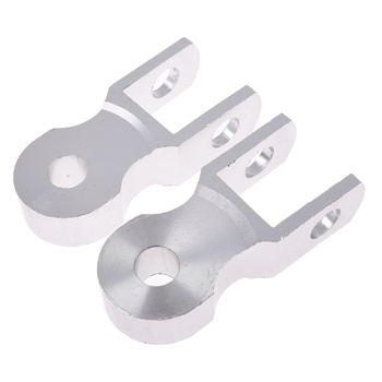 Przedłużki amortyzatora uniwersalne 45mm srebrne