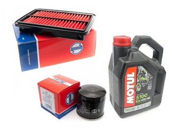 Filtr powietrza oleju HF138 Motul 10w40 Suzuki GSF GSX 600 650 1200 1250