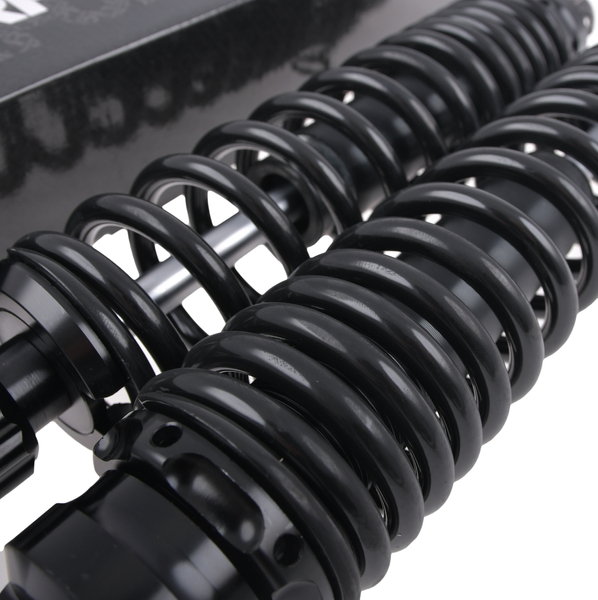 Amortyzatory tył czarne premium 360mm motorowery Simson DPR Performance