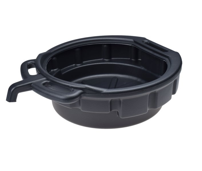 Miska zbiornik do spuszczania płynów czarna max 15l materiał HDPE