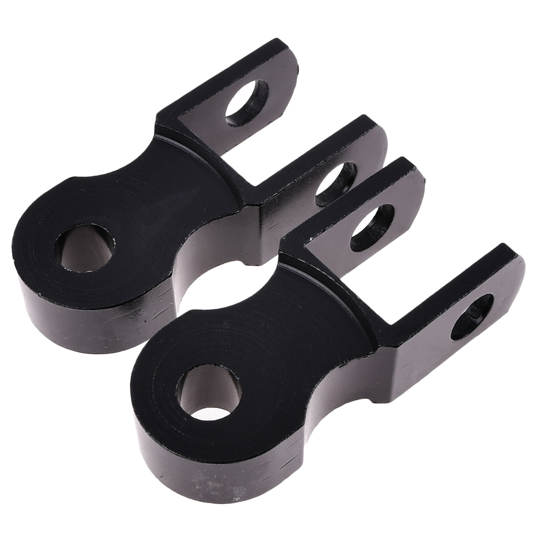 Przedłużki amortyzatora uniwersalne 45mm czarne