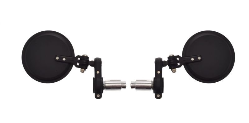 Lusterka Okrągłe Metal Szkło Suzuki Yamaha Triumph