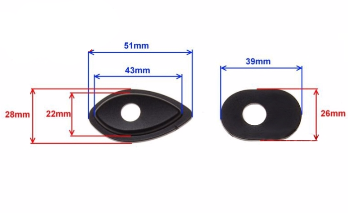 Uniwersalna zaślepka otworu kierunkowskazu komplet