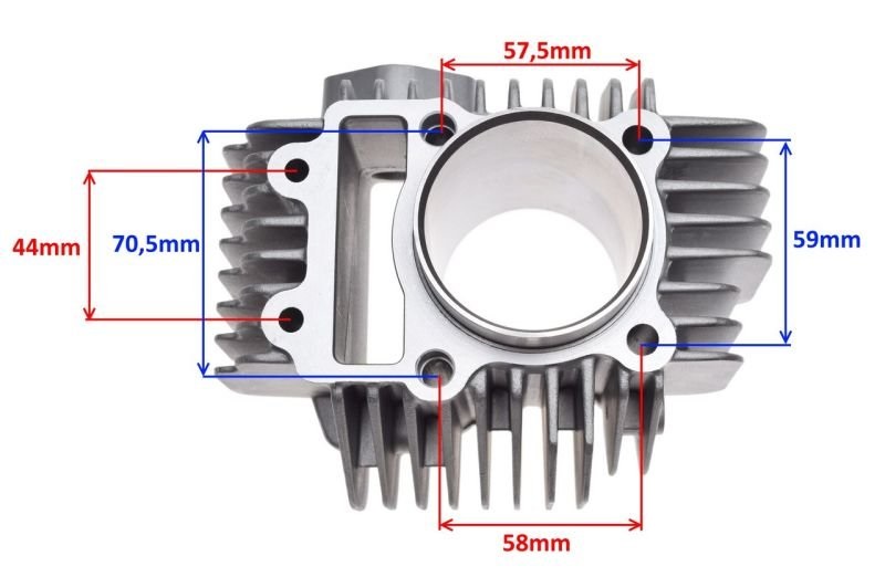 Cylinder PitBike MRF silnik YX160 komplet