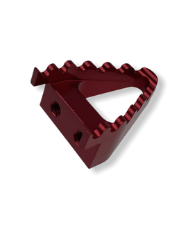 Końcówka dźwigni hamulca tylnego czerwona CNC pitbike MRF 120 140 SM 160 SM-R