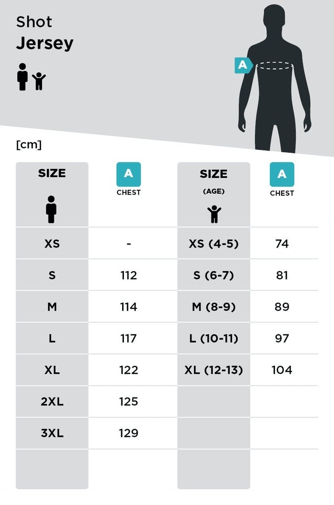 Shot Jersey Contact koszulka cross enduro złota