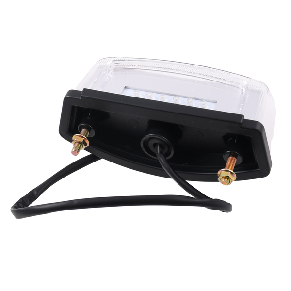 Lampa tylna uniwersalna Led biała V2 17x6cm Racing Force