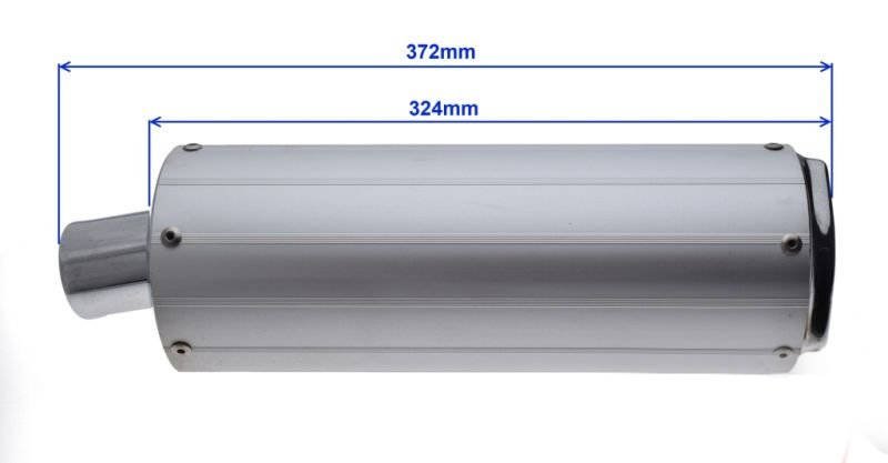 Tłumik Bez Katalizatora Skutery 4T GY6 139QMB