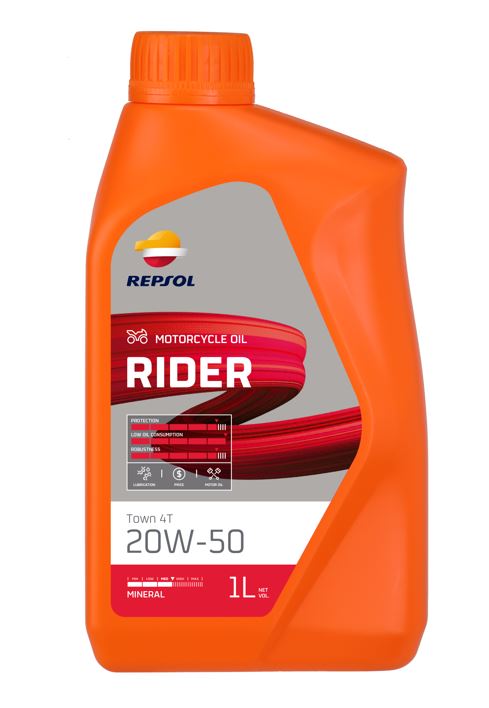 Repsol olej silnikowy 4T RIDER 20W50 mineralny 1l