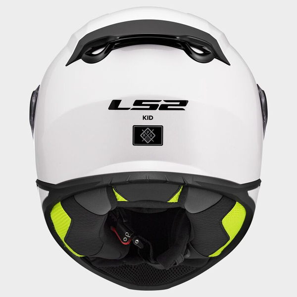 Kask dziecięcy LS2 FF812 Kid Solid White homologacja 22.06