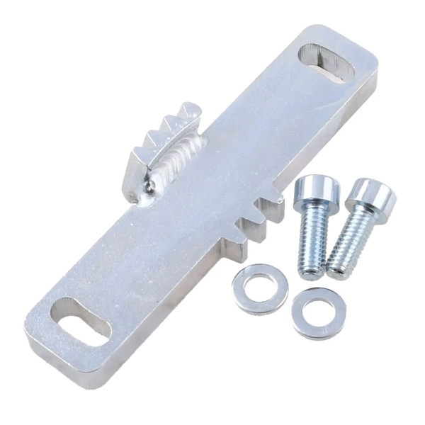 Blokada zębatki kosza / wału podwójna motorowery Simson