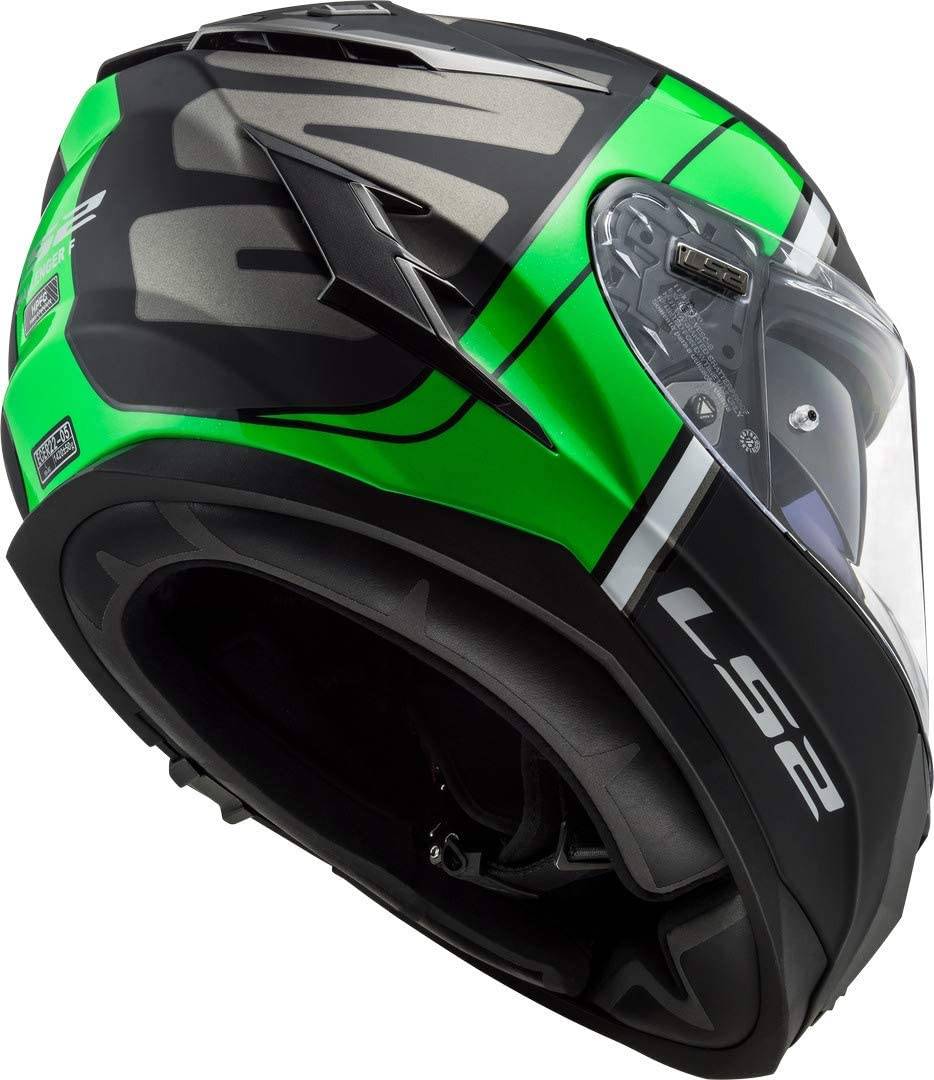 Kask ls2 ff327 challenger randy matt black green
