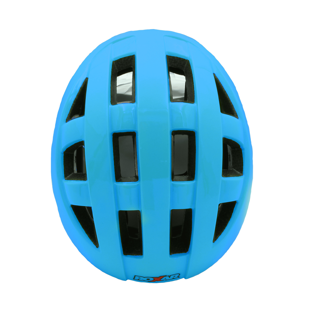 Kask rowerowy dziecięcy ROXAR KID niebieski rozmiar S 48-52 cm