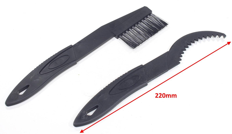 Zestaw szczotka grzebień do czyszczenia łańcucha