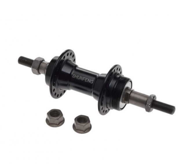 Piasta rower alu tył wolnobieg 36 otw. Czarna