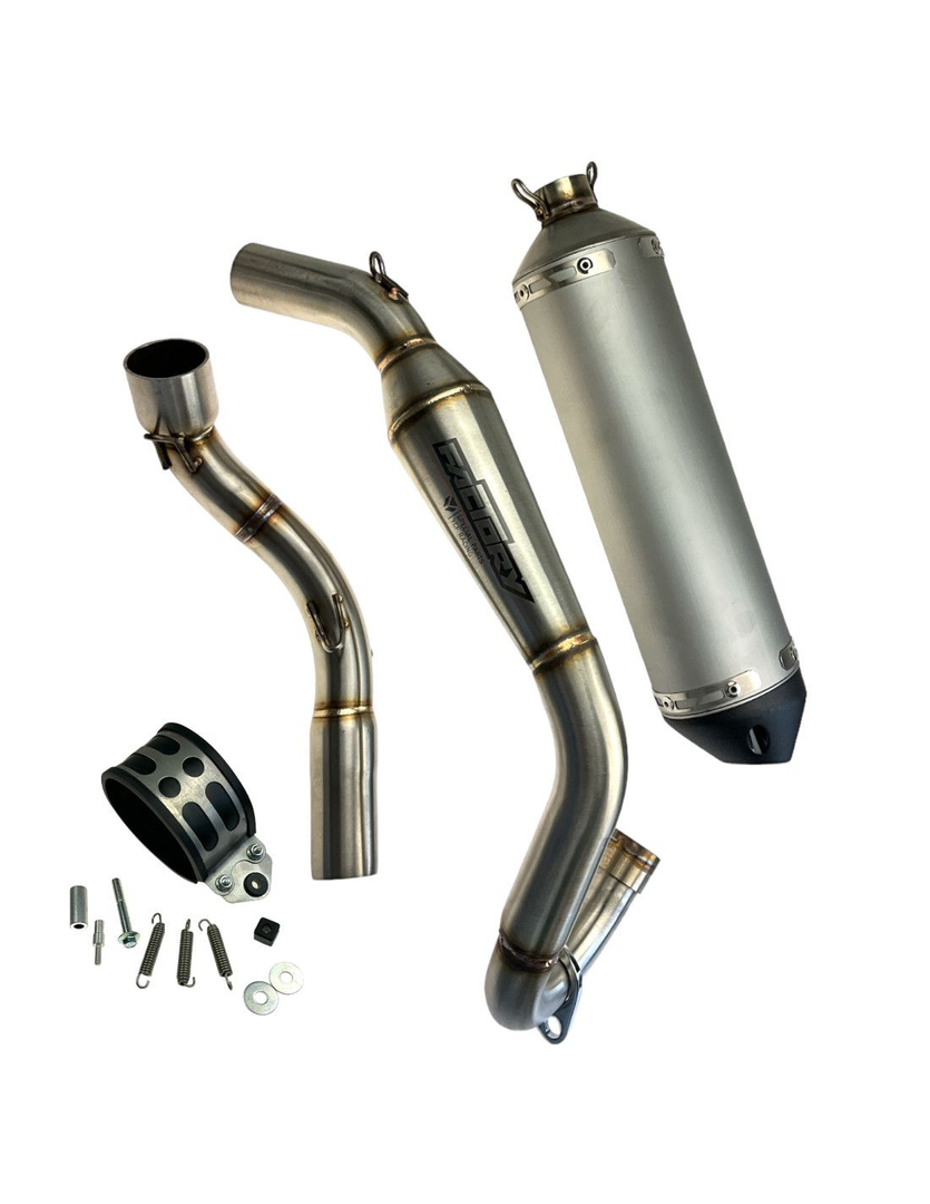 Tłumik wydech 94db z reduktorem hałasu pitbike YCF Factory SP3 190 Daytona