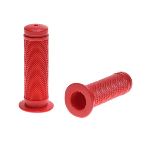 Chwyt kierownicy rowerowy dziecięcy czerwony 100mm