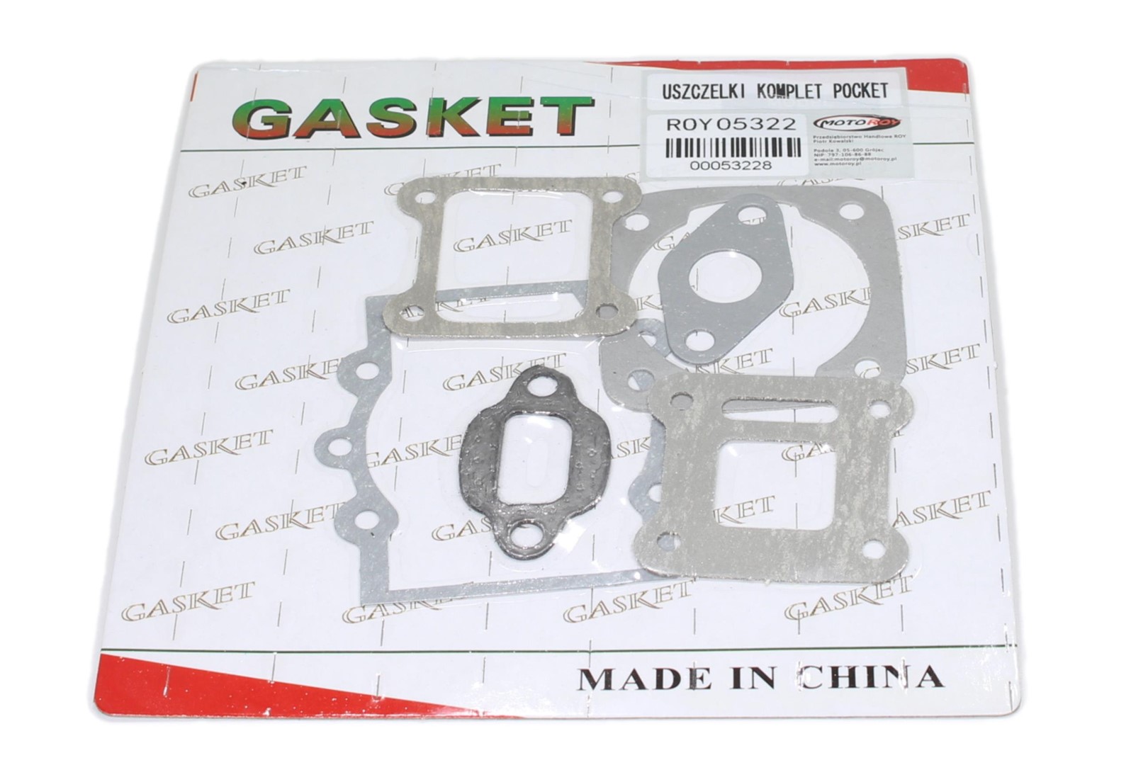 Komplet uszczelek cylindra pocket mini bike