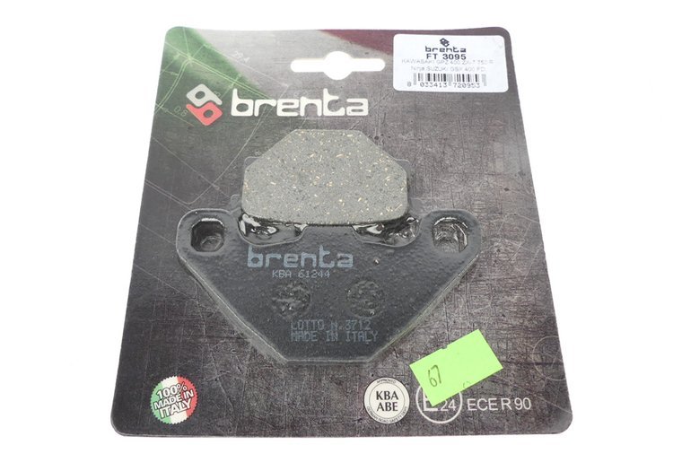 Klocki hamulcowe KH67 Kawasaki EL 250 EN 450 500 GPZ 400 600 750 GTR VN ZL