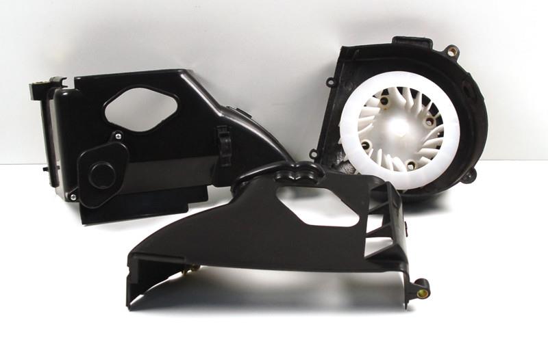 Komplet obudów chłodzenia silnika skutera 4T Gy6