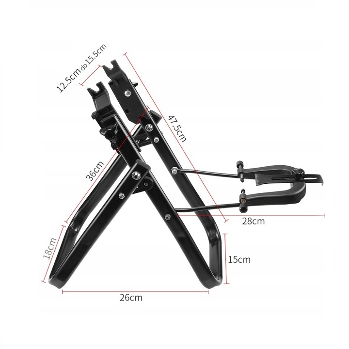 Centrownica do kół rowerowych 16 - 29 cali łatwe złożenie do transportu
