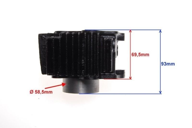 Cylinder 125ccm silnik 154fmi 54.00mm komplet