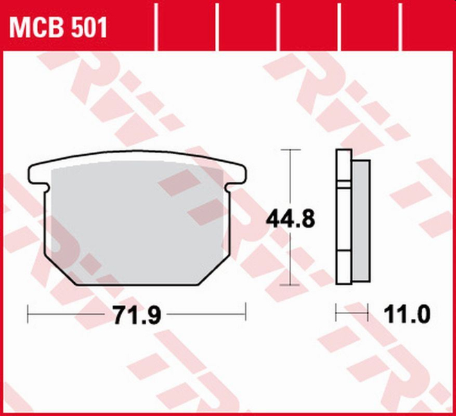TRW klocki hamulcowe KH065 SUZUKI GS 550 GR 650