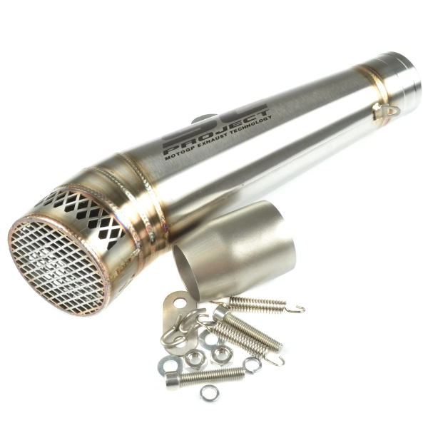 Końcówka wydechu replika SC Project GP Racing Inox 330mm