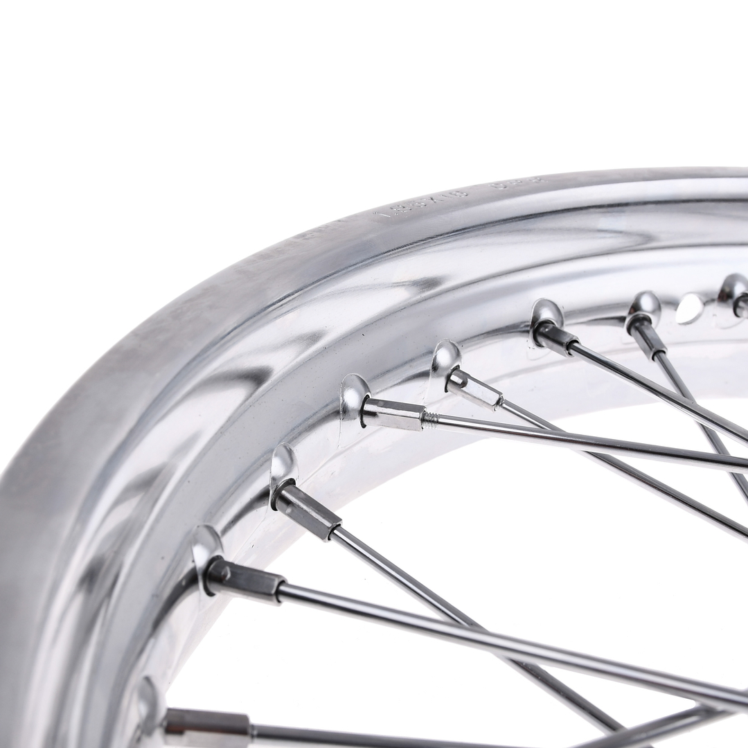 Koło jezdne 1,85x16 Simson S51 chrom szprychy inox DPR