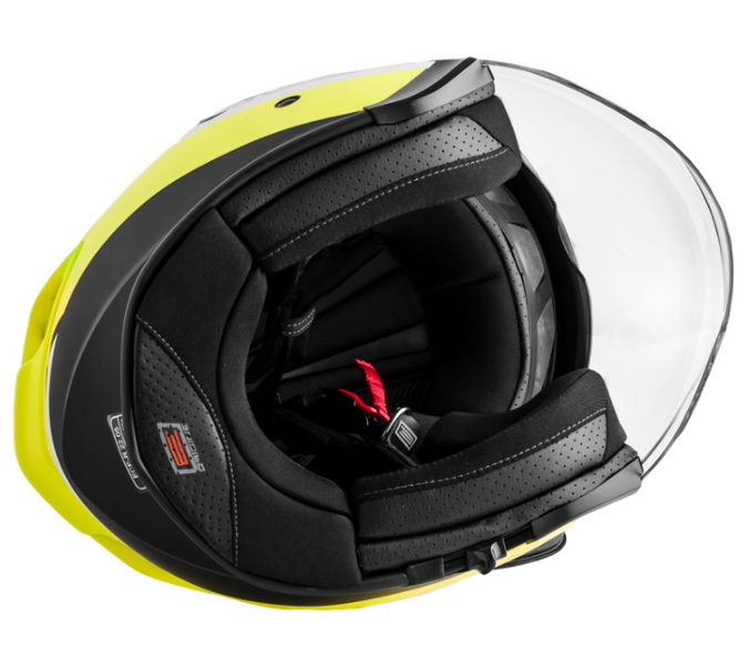 Kask PALIO TECHY Fluo Yellow-Black ORIGINE