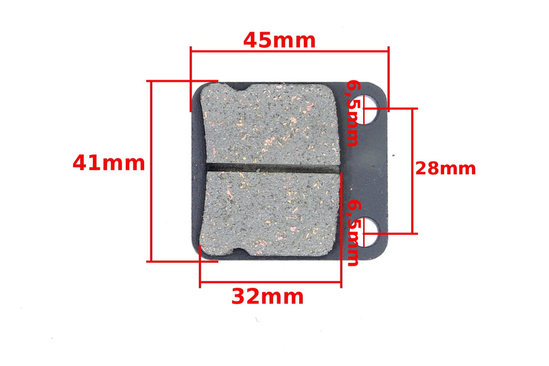 Klocki hamulcowe GY6-50 Honda Kawasaki PGO Suzuki Yamaha Hyosung