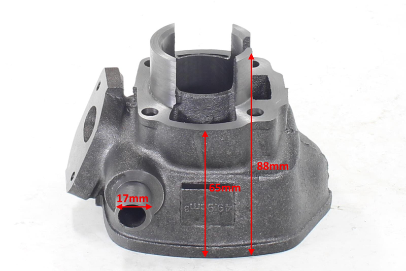 Cylinder skuter 2T 50 Minarelli Aprilia SR50 Yamaha Aerox BWS Noes LC Woda