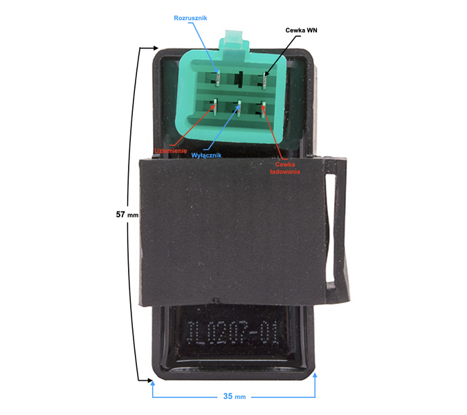 Moduł zapłonowy do motoroweru Barton Ranger Classic 139FMB 152FMB 154FMI