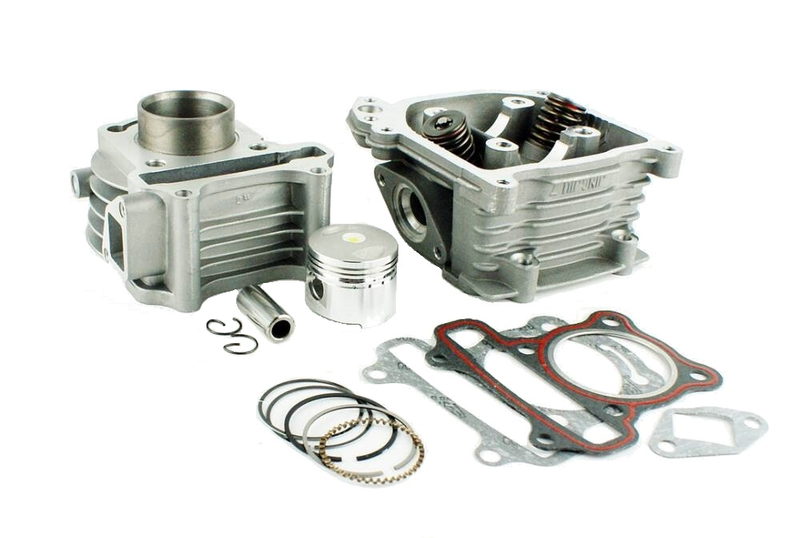 Cylinder głowica 4T GY6 90ccm 50mm odpowietrzenie