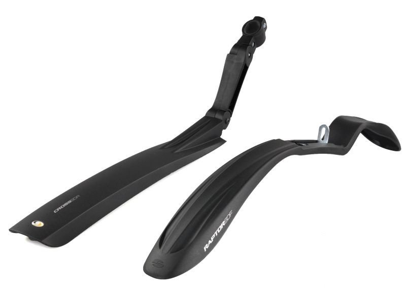 Błotnik rowerowy plastik 24/29 cross plus czar