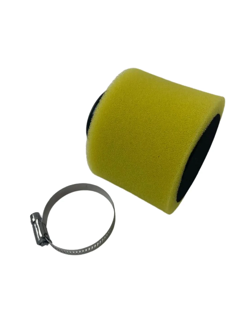 Filtr powietrza 38mm prosty żółty pitbike MRF 120 140 HQ RC SM TTR 160 SM-R