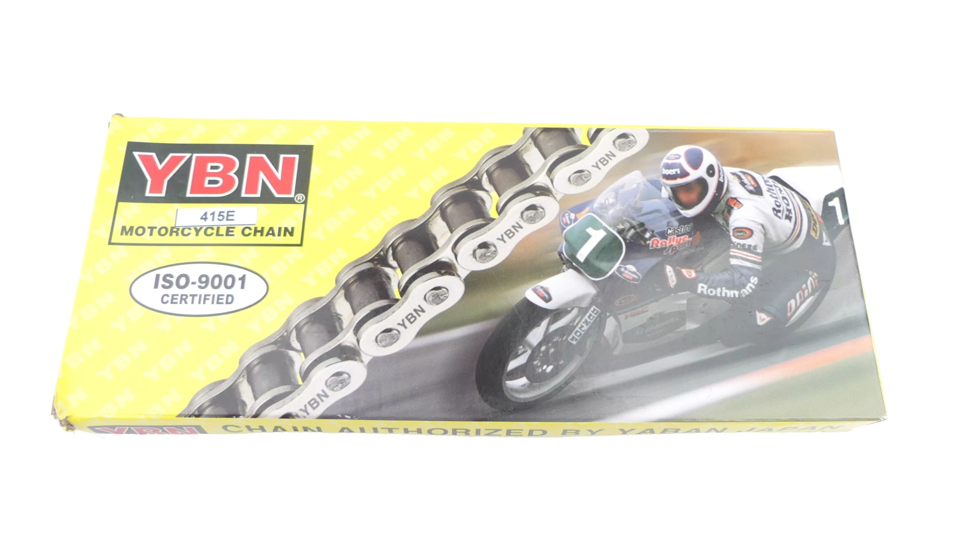 Łańcuch 415E 118 ogniw YBN Jawa Romet Ogar 200
