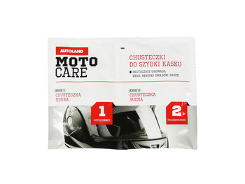 Moto care ściereczki chusteczki czyszczenia kasku