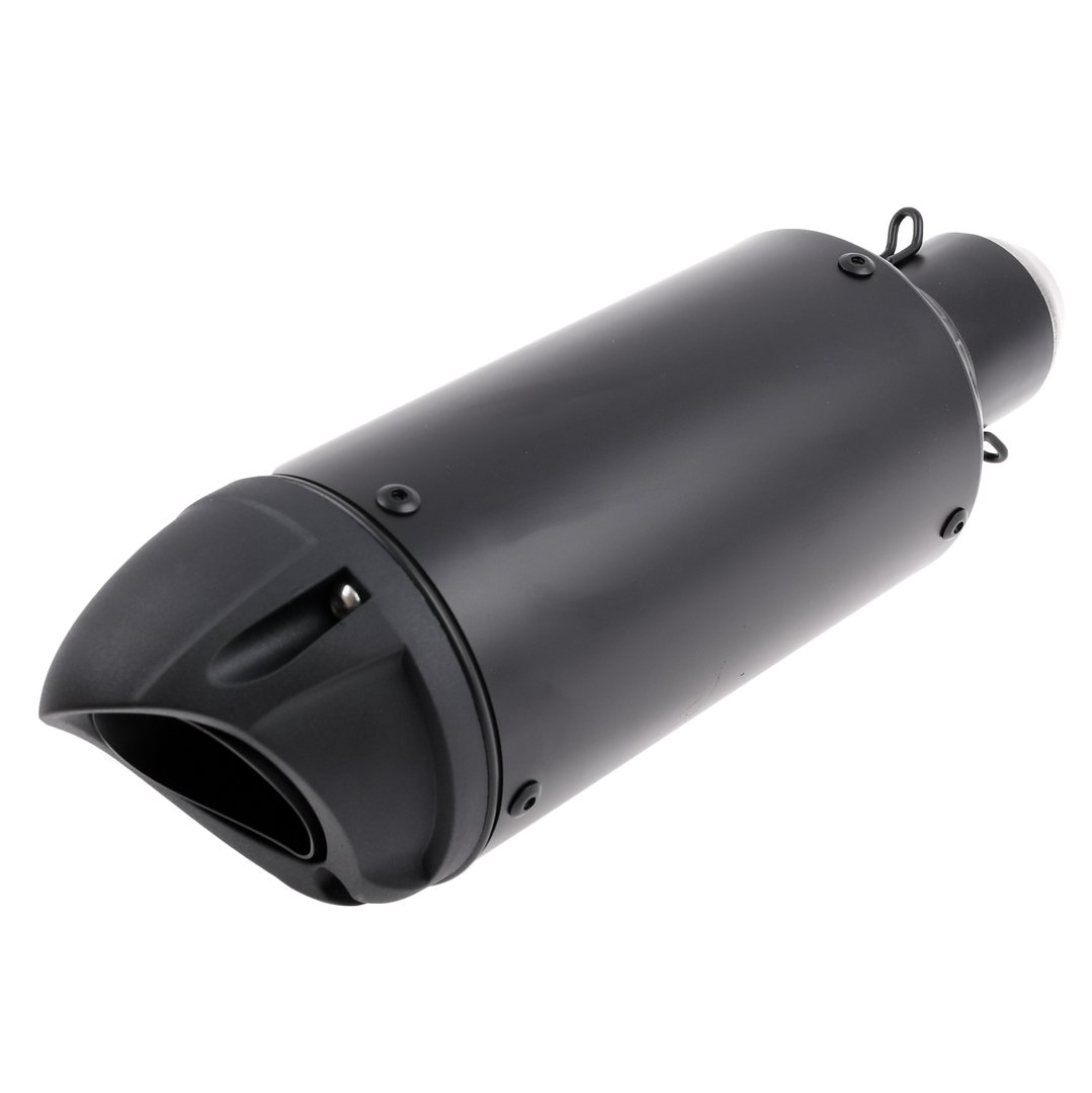 Końcówka wydechu czarna Project Oval 330mm