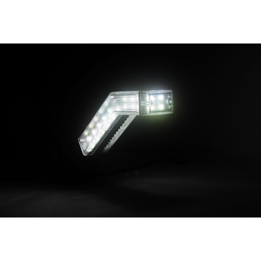 Lampa obrysowa KPL 12-24V Grucha Betoniarka Traktor Kombajn Koparka Pomoc Tir Przyczepa Naczepa